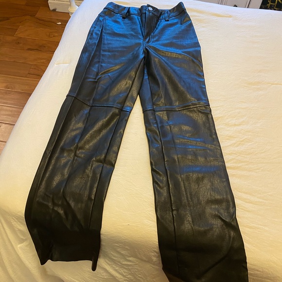 Princess Polly Faux Leather Pants - Picture 3 of 7